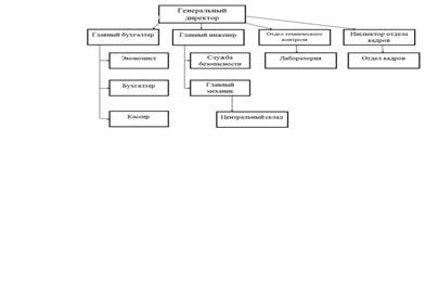 схема организационной структуры управления ооо 