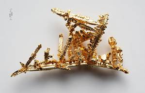 кристаллы чистого золота (99,99 %)