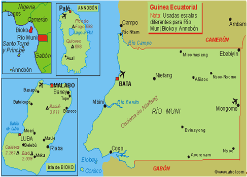 обзорная карта гвинеи