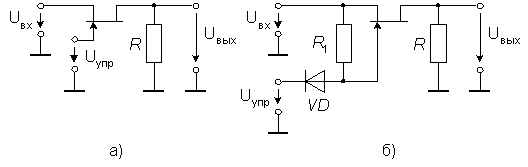 последовательный коммутатор на полевом транзисторе с управляющим pn-переходом
