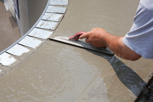 литой бетон для напольного покрытия