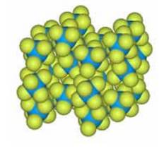 кристаллическая структура гексафторида урана