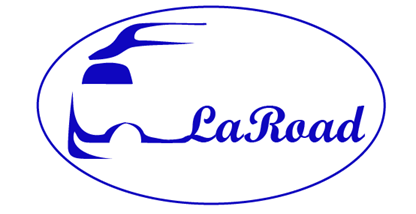 разработанный логотип автомобильной компании laroad
