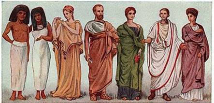 одежда разных исторических периодов