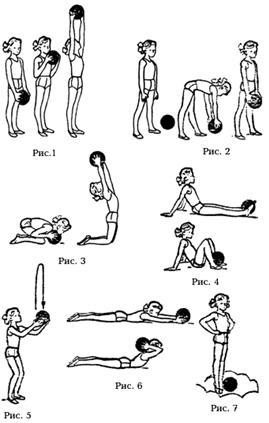 примеры выполнения упражнений для подготовительной и специальной медицинской группы