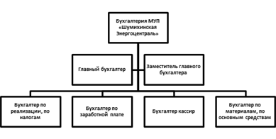 структура бухгалтерии муп 