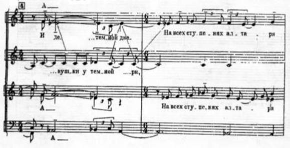 фрагмент симфонической кантаты а. лурье 