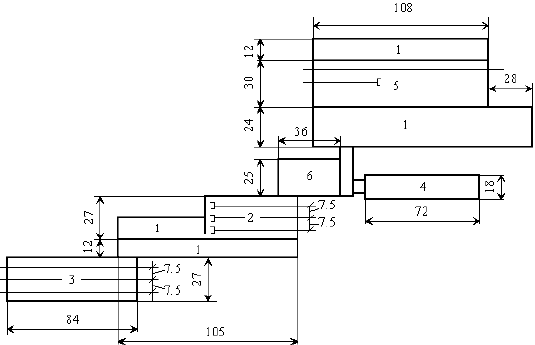 примерная схема реконструированного паровозного депо в основное тепловозное с производством то-3, то-4, тр-1 и тр-3