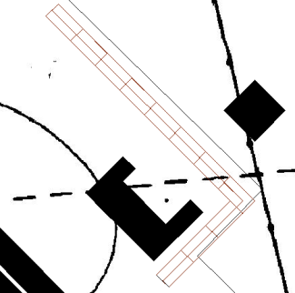 схема проектируемой автодороги