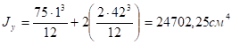 расчетная схема главной балки с указанием расчетного сечения